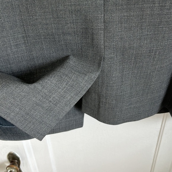 J Crew Gray Slim Single Button Blazer - Picture 7 of 8
